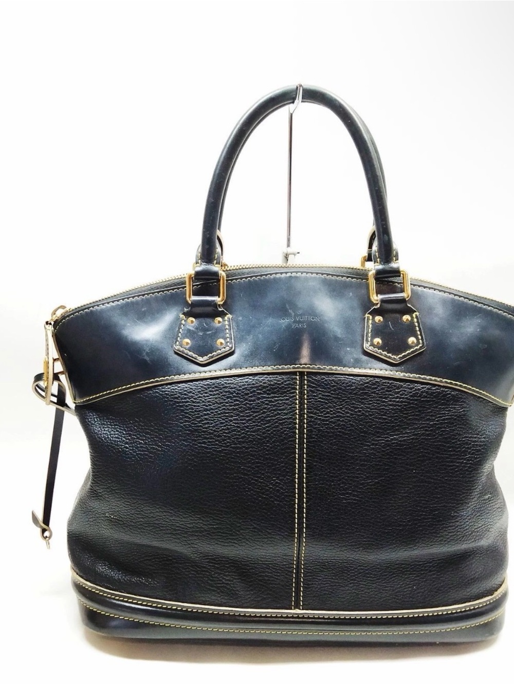 Louis Vuitton LV Hand Bag Suhali Lock it Black Suhali Lock it
